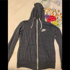 Nike zip up sweater